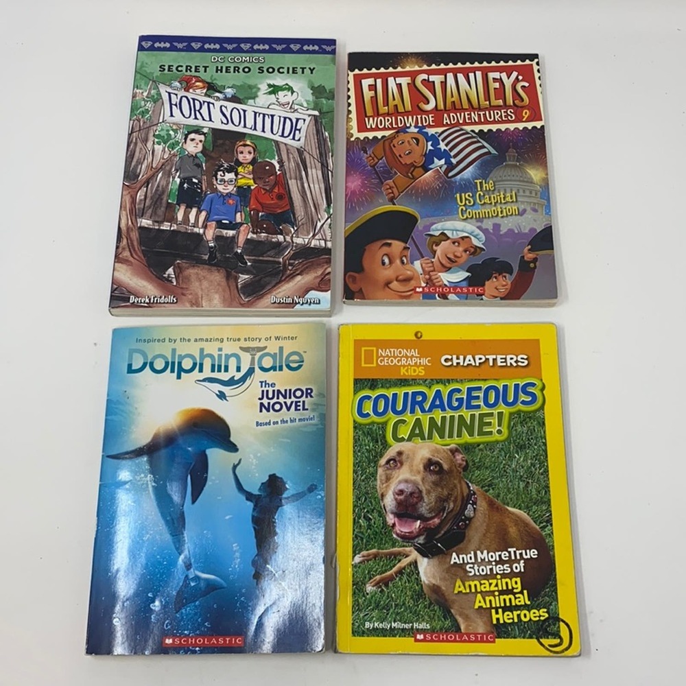 Bundle of 4 Chapter Books for Kids
